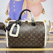 Bagsaaa M26326 LV Speedy Soft 30 Teddy Monogram shearling - 30cm - 1