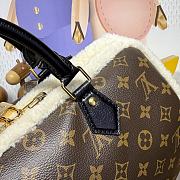Bagsaaa M26326 LV Speedy Soft 30 Teddy Monogram shearling - 30cm - 4