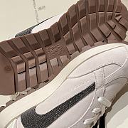 Bagsaaa Brunello Cucinelli suede shearling-trim sneakers beige - 4