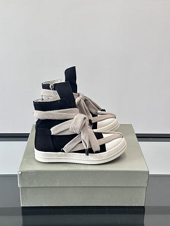 Bagsaaa Rick Owens DRKSHDW Hexa sneakers with jumbo laces