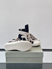 Bagsaaa Rick Owens DRKSHDW Hexa sneakers with jumbo laces - 4