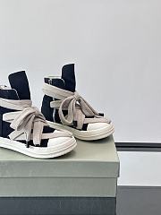 Bagsaaa Rick Owens DRKSHDW Hexa sneakers with jumbo laces - 2