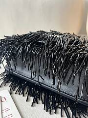 Bagsaaa Valentino Garavani Locò small embellished shoulder bag in black - 19cm - 2