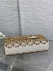Bagsaaa Dior the iconic Medium Lady D-Joy Bag With Gold-Tone Sequins - 26cm - 4