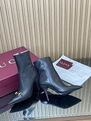 Bagsaaa Women's ankle boot with Horsebit 835741 black - 8.5cm - 3