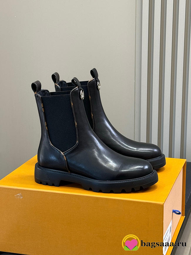 Bagsaaa LV District Chelsea Ankle Boot Black - 1