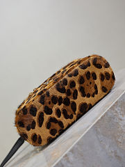 Bagsaaa YSL Gaby leather-trimmed leopard-print calf hair shoulder bag - 18cm - 2