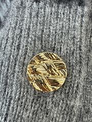 Bagsaa Louis Vuitton Brushed Monogram Cardigan gray - 2