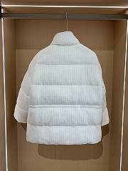 Bagsaaa Brunello Cucinelli padded down jacket white - 3