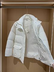 Bagsaaa Brunello Cucinelli padded down jacket white - 2