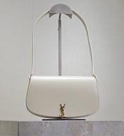 Bagsaaa YSL Mini Voltaire In Box Saint Laurent 779642 white - 21 X 11 X 4.5 CM - 1