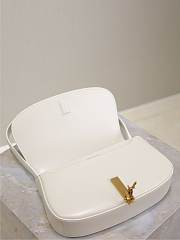 Bagsaaa YSL Mini Voltaire In Box Saint Laurent 779642 white - 21 X 11 X 4.5 CM - 3