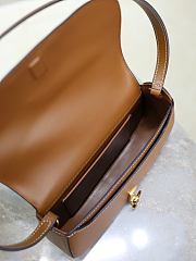 Bagsaaa YSL Mini Voltaire In Box Saint Laurent 779642 Brown - 21 X 11 X 4.5 CM - 4