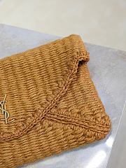 Bagsaaa YSL CASSANDRE large envelope pouch in rope 769307 - 29.5cm - 3
