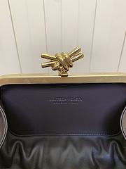 Bagsaaa Bottega Veneta Knot clutch bag with a wooden exterior - 19cm - 3