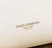 Bagsaaa Dolce & Gabbana Marlene crossbody bag in white - 18cm - 3