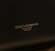 Bagsaaa Dolce & Gabbana Marlene crossbody bag in black - 18cm - 2