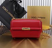 Bagsaaa Dolce & Gabbana Marlene crossbody bag in red - 18cm - 1