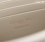 Bagsaaa Dior 30 Montaigne Dea Pouch in gray Dior Oblique jacquard - 30cm - 3