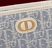 Bagsaaa Dior 30 Montaigne Dea Pouch in gray Dior Oblique jacquard - 30cm - 2