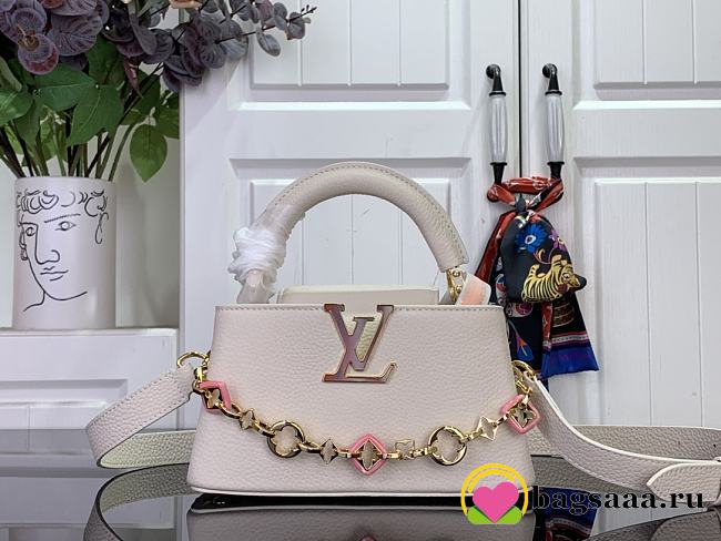 Bagsaaa LV M14393 Capucines East-West Mini Harmony - 22cm - 1