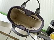 Bagsaaa Chanel Deauville Small Shopping Tote bag in gray - 33cm - 2