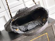 Bagsaaa Chanel Maxi Bow Bag AS5846  Washed Denim - 42cm - 4