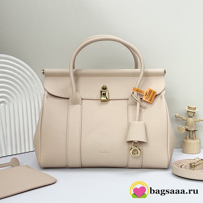 Bagsaaa Loro Piana Loom bag L25 Beige - 25cm - 1