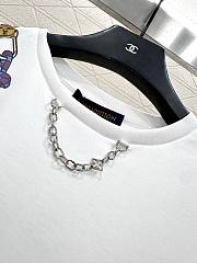 Bagsaaa Louis Vuitton Keepit Print T-Shirt white - 3