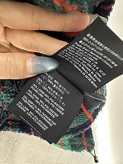 Bagsaaa Miu Miu Checked Teddy Zipper Jacket - 4