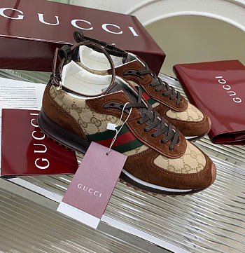 Bagsaaa Gucci Re-Motion sneaker dark brown