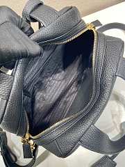 Bagsaaa Prada Medium leather top-handle bag 1BB149 Black - 28cm - 2