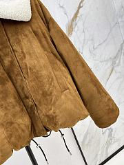 Bagsaaa LOEWE Short Shearling Jacket light brown - 2