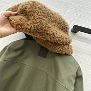 Bagsaaa Loewe Short Parka in cotton green - 4