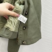 Bagsaaa Loewe Short Parka in cotton green - 3