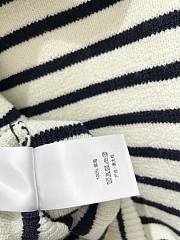 Bagsaaa Dior Marinière cardigan D-Stripes motif - 4