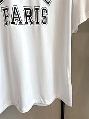 Bagsaaa Celine Loose T-shirt in cotton jersey white - 4