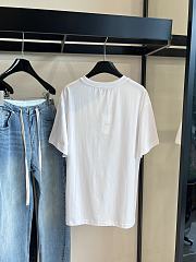 Bagsaaa Celine Loose T-shirt in cotton jersey white - 3