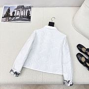 Bagsaaa Dior Cannage quilted jacket white - 3
