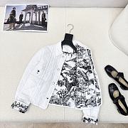 Bagsaaa Dior Cannage quilted jacket white - 2