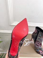 Bagsaaa Christian Louboutin So Kate Starlight Red Sole Booties multicolored strass - 3