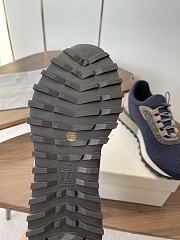 Bagsaaa Brunello Cucinelli Monili-detail runners navy blue - 4