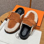 Bagsaaa Hermes Go mule brown - 2