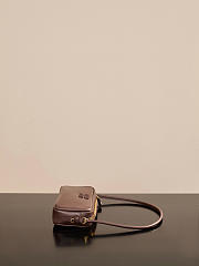 Bagsaaa Miu Miu Leather pouch 5NE024 Briarwood - 20cm - 3