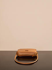 Bagsaaa Miu Miu Leather pouch 5NE024 Brown - 20cm - 3
