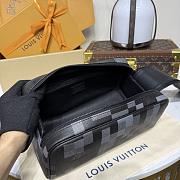 Bagsaaa LV M15109 Dopp Kit Damoflage Black - 28cm - 4