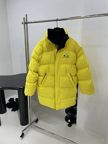 Bagsaaa Balenciaga padded coat yellow