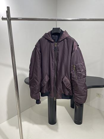 Bagsaaa Balenciaga Hooded Bomber jacket