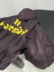Bagsaaa Balenciaga Hooded Bomber jacket - 3