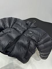 Bagsaaa Balenciaga black logo-detail puffer jacket - 4